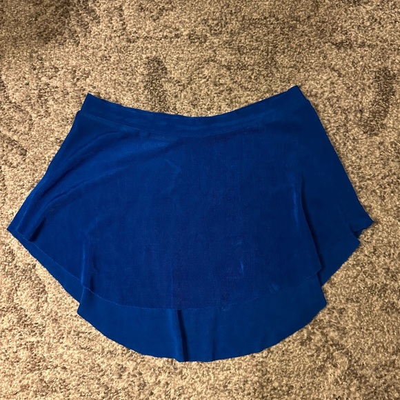 Royal Blue Bullet Pointe Skirt - Picture 1 of 3